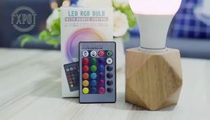 SZX 10V E27 RGB LED RGBW Bulb LED Remote Control Bulb 3/5/10/15W Dimmable Ampoule Smart Lights