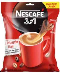 NESCAFE 3IN1 RANG XAY HÒA TAN 736G ( 46 gói x16g)