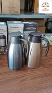 Bình giữ nhiệt Kaiyo 2L inox 304 dày dặn giữ nhiệt 48h thiết kế nắp bấm tiện dùng cho gia đình văn phòng.