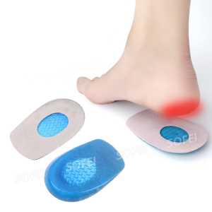 SOFEI Silicone Gel Setengah Alas Sepatu Perawatan Kaki & Bantalan Tumit