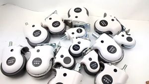 อะไหล่ล้อเตียง ผู้ป่วย ล้อ สําหรับเปลี่ยนล้อเตียง ตัวล้อสามารถล็อคได้ แข็งแรง ทนทาน