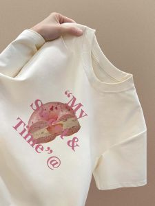 Retro Japanese Style Pure Cotton Short Sleeve T-Shirt: A Summer Chic Women's Fashion Must-Have