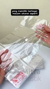 (1 Ikat) Plastik AA 26x40 Kantong Bening Tipis Bungkus Sambal Gula Terigu Tepung Sayur Kertas Fotocopy