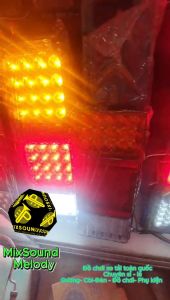 2 Đèn led hậu gắn xe tải 24VDC Chính hãng ShilidouĐèn lái sau đèn báo phanhxi nhanlùi chống nước IP66Dễ lắp đặtđộ bền cao L- R