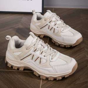 Outdoor Professional Climbing Shoes Waterproof Non-Slip Mens Sports Shoes Womens Trail Running Hiking Shoes Breathable Low Top