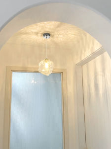 DGY | Modern Simple Design Corridor Stairway Entryway Balcony Glass Pendant Light