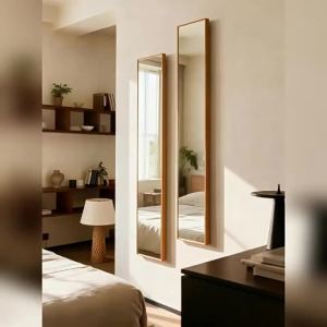 YASISHA | Vintage French Elegant Wall Mounted Full Length Mirror Narrow