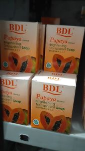Sabun Pemutih Badan Dan Wajah BDL Pepaya 128gram