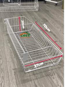 (Compo 2c )Rổ mỳ gắn kệ siêu thị / Rổ đựng mỳ tôm siêu thị