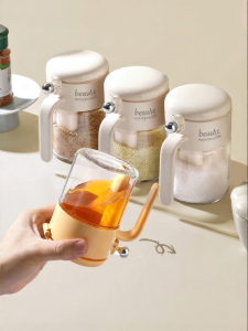 AMW | Sealed Moisture-Resistant Glass Seasoning Container