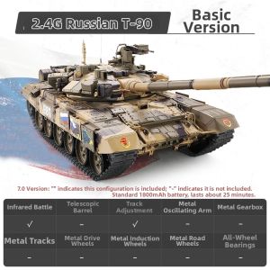 TANKZHANG | Remote Control Large Tracked Metal Boys Tank