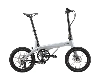 LiDrop foldable bike carbon fiber frame 16” disc brake 5 speed super light mist compact easy to carry