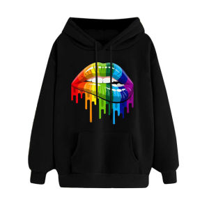 Áo Nỉ Có Mũ Trùm Đầu Thường Ngày Cổ Tròn Dài Tay Thời Trang Đường Phố Mùa Hè 2023 Áo Hoodie Màu Trơn Dáng Rộng Thoải Mái