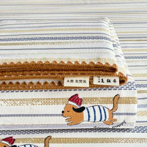 WUYINLIANGPIN | Safe For Sensitive Skin Soft Cotton Bed Sheet Shell Edge