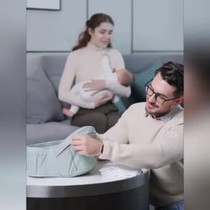 Baby Carrier With Hip Seat Strap 0-36 Months Head Protection used Alone With Storage Back Panel