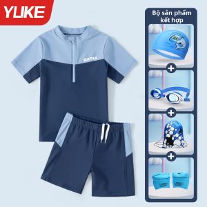 Yuke | Đồ Bơi Nam Tập Luyện Thiết Kế Riêng Biệt Chống Thấm Nhanh