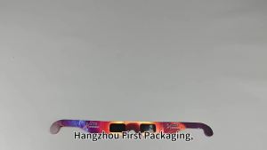Random Color Solar-Eclipse Glasses Portable Uv Protection Eyeglasses For Children Adult For Travel Observing Solar-Eclipse 1/5pc