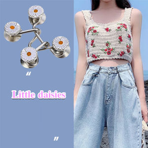 Digeo Jeans Skirt Waist Invisible Belt Detachable Fixed Buckle Pants Clip Waist Change Small Tighten Pants Pin Buckle Brooch