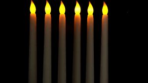 10ชิ้น เทียน LED ไร้เปลวไฟ ขั้วยาว ใช้พลังงานจากแบตเตอรี่ / เทียน LED ไร้เปลวไฟ / เทียนอิเล็กทรอนิกส์ตกแต่งงานปาร์ตี้คริสต์มาส งานแต่งงาน