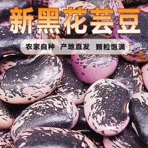 New Farm Fresh Black Bean Flower Beans