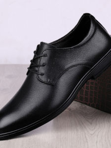 Leather Derby Dress Shoes for Men All Seasons