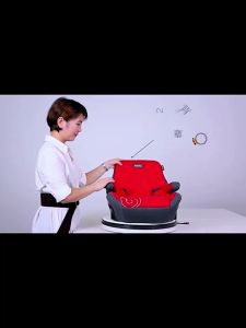 Ghế ngồi ô tô cho bé Bewell (Đức) ISO FIX với tựa lưng điều chỉnh kèm đệm bảo vệ đầu cho bé giấy chứng nhận 3C từ chính phủ