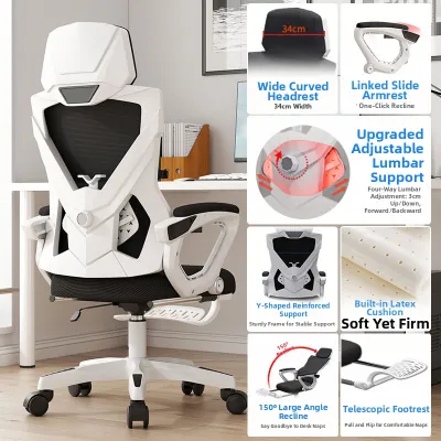 SHANGQIONG | Ergonomic Gaming Chair for Long Sitting