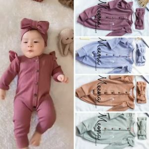 Baju Jumpsuit Newborn | Jumper Bayi Perempuan Terlaris Usia 0 Bulan - Sampai 20 Bulan Zalira Kids