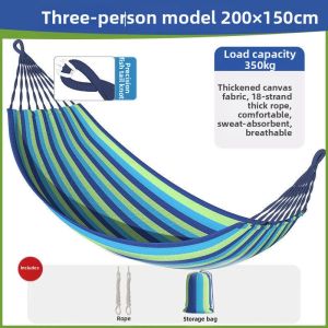 Jiaxun | Anti-toppling Hammock For Outdoor and Indoor 2 People