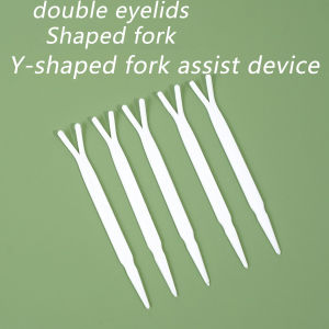 Double eyelid styling fork Y-shaped double eyelid patch clip beauty auxiliary fixture tool
