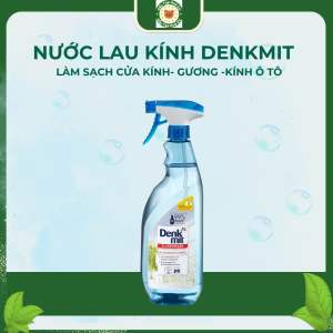 Nước Lau Xịt Kính Denkmit GLASREINIGER 1L  Hàng Đức Chống Bám Bụi và Hơi Nước Trên Kính