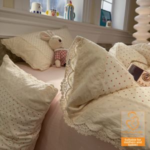 KAMONI | Two-layer Gauze Four-piece Set Non-pure Cotton