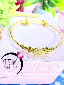 vòng tay v09 mạ vàng chíu sang siêu xink