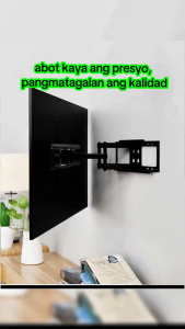 【COD】Germany Craft Gooti Universal 6 Arms TV Wall Mount Bracket for 26"-80" Metal TV Wall Swivel Tilt Mount Retractable Bracket Retractable LED Monitor Metal Mount Hang Install Easily Hanging Stand Full Motion