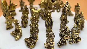 [Tặng Kèm Dây] Móc Khóa Phật Như Lai