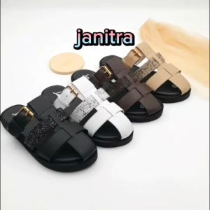Janitra Official Shop - BARJITA Sandal Platform Wanita Brongsong Series Model Korean Style Kondangan