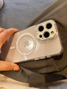 Diamond Transparent Shell for 14Promax Magnetic Sensation High End Luxury Fashion Simple Style Protective Cover for Huawei P70