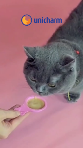 Unicharm Silver Spoon Cat Treats Snek Kucing Unicharm 10gx4/10gx10