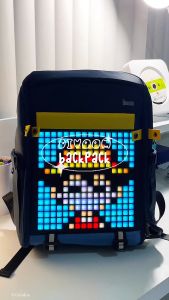 Balo nam nữ Divoom Backpack-S màn hình led ngăn chứa laptop 14.5 inch chống sốc nhiều ngăn