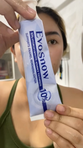 EvoSnow 10% HAP Hydroxyapatite Toothpaste 100g Blueberry Mint Remineralization Intensive Enamel Repair Teeth Whitening Sensitive Teeth Relief Cavity Prevention Yellow Stain Removal Fluoride Free Fresh Breath