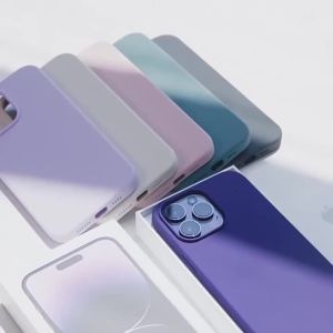 For Magsafe Wireless Charging Cases For iPhone 15 11 14 13 12 Pro Max Plus Liquid Silicone Magnetic Soft Cover Phone Accessories