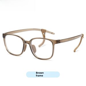 Kids Anti-Blue Light Glasses Child Student Internet Class Computer Cellphone Plain Light Eye Protection Men and Women with Myopic Glasses Option Eyes