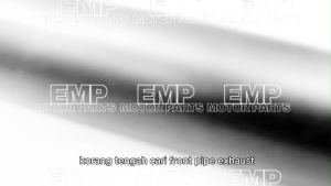 [EMP] PIPE DEPAN FZ150 HEAVY DUTY FRONT PIPE RACING FZ150 32MM ORI SPEC AA OEM BRACKET BLACK🔥