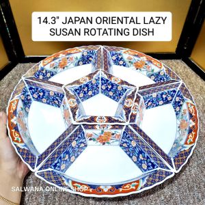 JAPANESE ORIENTAL LAZY SUSAN ROTATING DISH • JAPAN SURPLUS