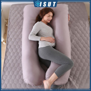U-Shaped Women Pregnant Pillow Can Be Removed Washing U-Shaped Pillow Maternity Pillow Waist Support Sleeping Pillow Multifunctional Pillow Side Lying Pillow