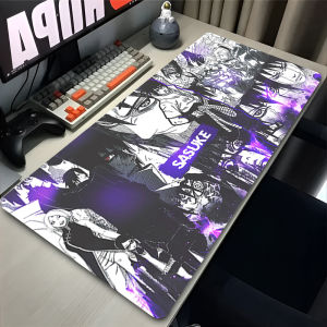 Bandai | Mouse pad Professional E-sports Game MouseMat N-Naruto Sasuke Mousepad anime Extended Keyboard Mat Notbook Mousepad Comic Carpet