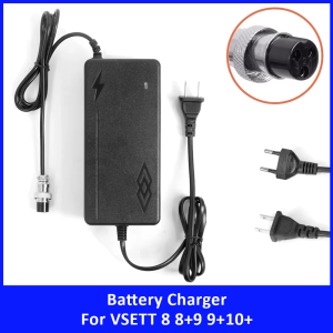 54.6V 2A GX16 3Pin Charger for Kugoo M4 M4 Pro VSETT 8 8+9 9+10+ SPEEDUAL ZERO 9 10 8X 10X 11X Scooter Lithium Battery Charger