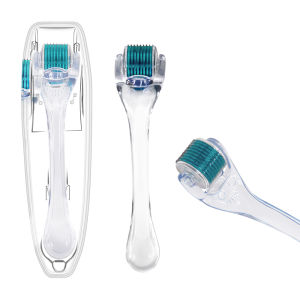 Con Lăn Kim Chuyên Nghiệp Cho Mọc Tóc Mặt & Dụng Cụ Chăm Sóc Da Vi Kim Da Đầu Con Lăn Mặt Bằng Nhựa Dùng Tay Cho Liệu Pháp Làm Đẹp