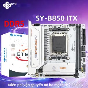 SoYo | SOYO B850ITX AMD Ryzen AM5 Bo Mạch Chủ DDR5 Hỗ Trợ CPU 8000/9000 PCie5.0x16 PCie4.0x4 M.2 ARGB WIFI6 HDMI DP Metal Desktop Board
