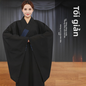 Đồ Tu Phật Giáo Phong Cách Trung Hoa Nam Nữ Tay Rộng Tu Tập Đồ Tu Sư Tử Phật Giáo Trung Hoa Tay Dài Mùa Xuân Mặc Ở Nhà